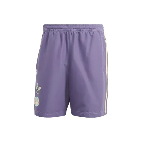 Adidas Originals ENJOY POLY Sports Shorts Men Technology Purple
