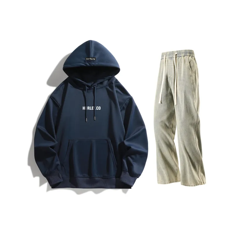 Hurley Sweatshirt Sets Unisex-38