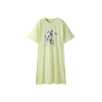 Meonsill Nightgown Women's Lime Green
