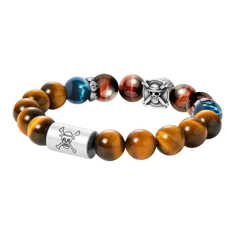 Rastaclat Tiger's Eye Stone Jade Bracelets Unisex-12