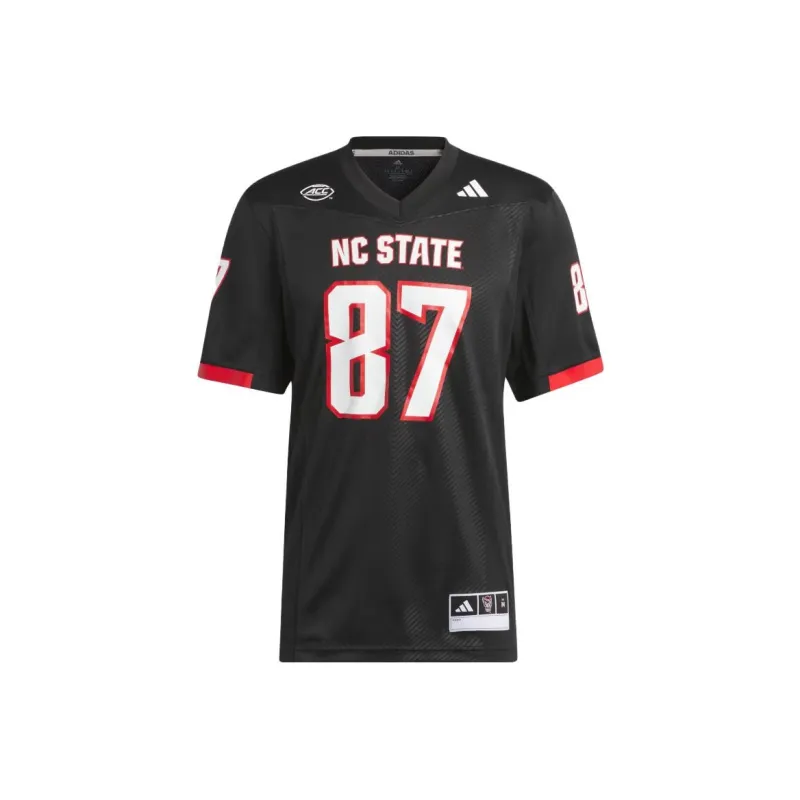 Adidas North Carolina State Football Off Field Ghost Jersey-0