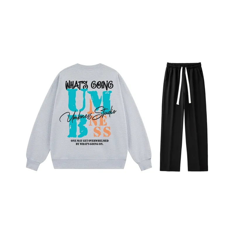 UMBNESS Sweatshirt Sets Unisex-11