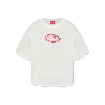 DIESEL T Buxt Crop Od Boxy T Shirt