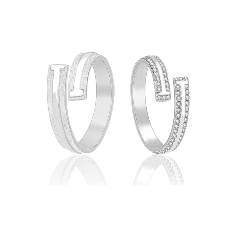 Quarqor S925 Silver Rings Unisex-0