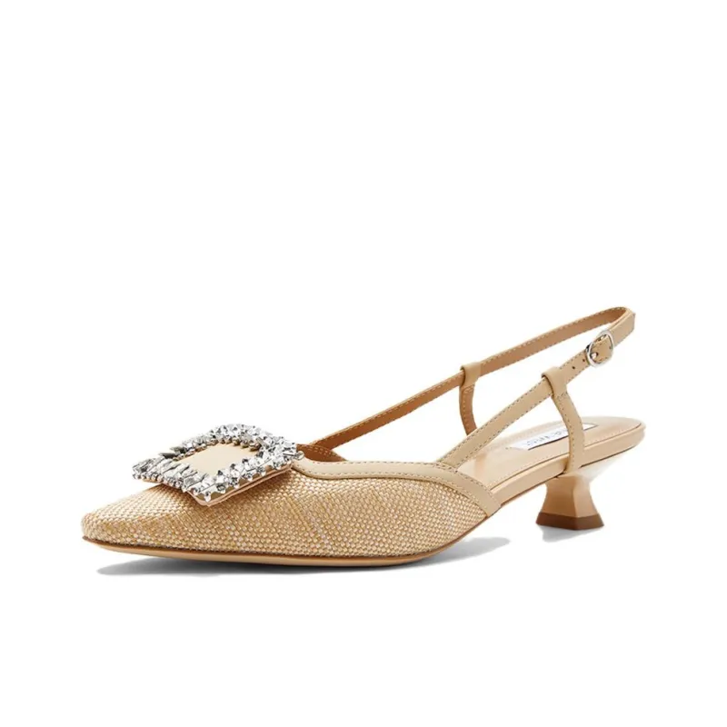 NINE WEST Irregular Heel High Heels 4.5cm Women's-6