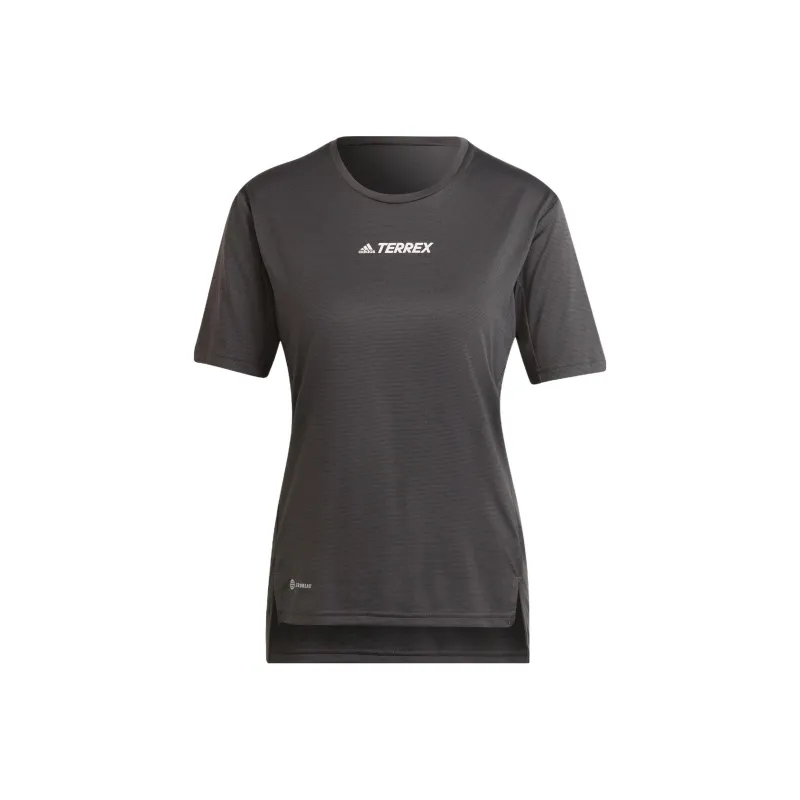 Adidas Terrex T Shirts Women's Black-0