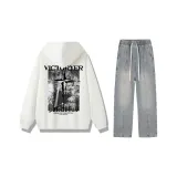 White Top (Fleece-Lined)+Yellow Mud Pants