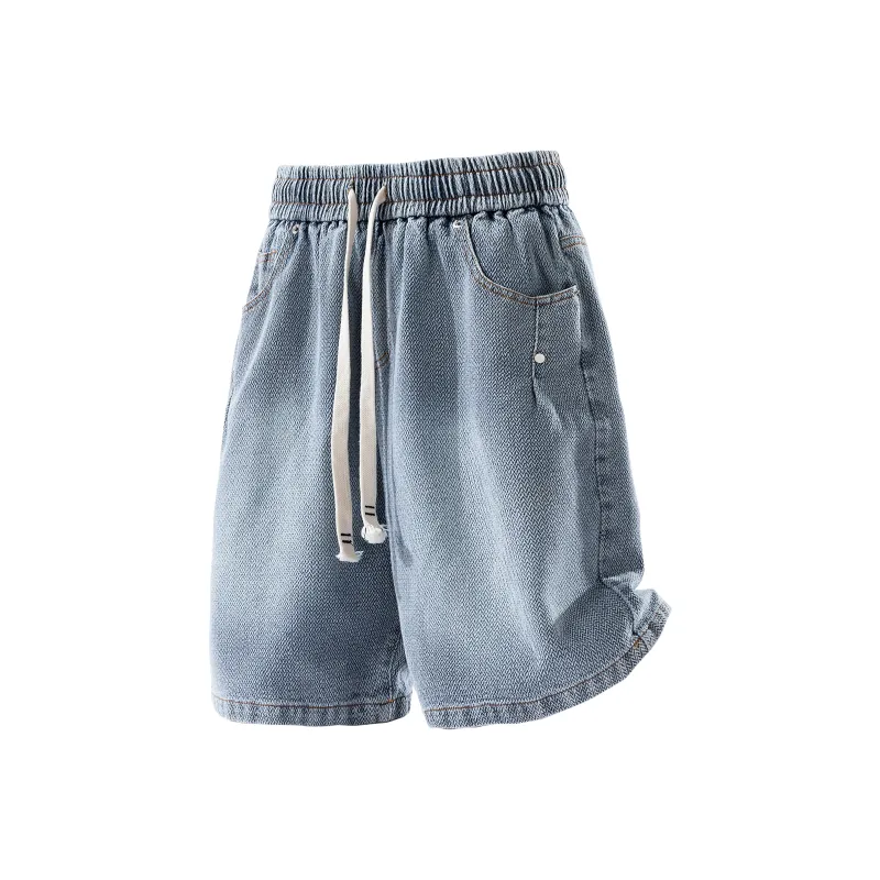 HOZZS Denim Shorts Unisex-3