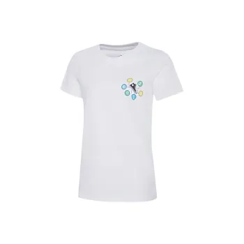 Converse Drop Shoulder Sleeve T Shirt Women's White