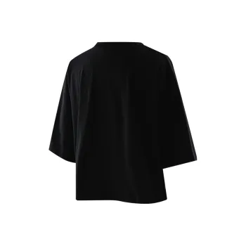 NBA Crew Neck Sports Minimalist Style Versatile Short-Sleeved T-Shirts Women's Black