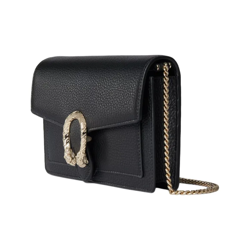 GUCCI Dionysus Leather Wallet Women's Black-1