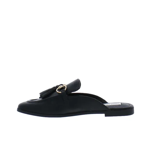 STEVE MADDEN Abrasion Resistant Closed Toe Slippers Women's Black