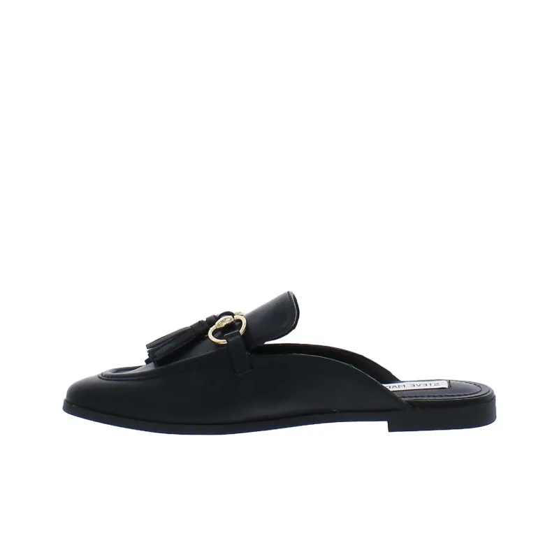STEVE MADDEN Abrasion Resistant Closed Toe Slippers Women's Black-0