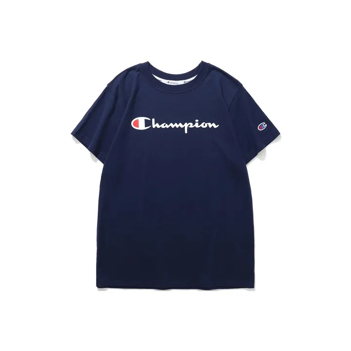 Champion T-Shirt US Version Women's Navy Blue-0