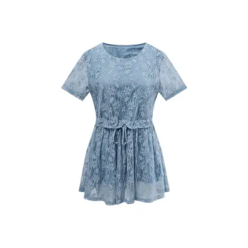 Mapping T-Shirts Women's Blue