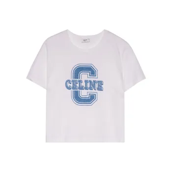 CELINE SS22 Regular T Shirt Women's White