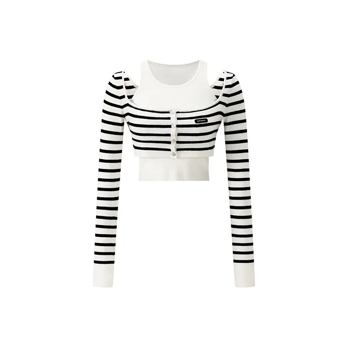 MacyMccoy Slim Fit Knitwear Women's White-0