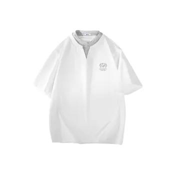 Warrior Huichao Cloud Sail Collection Drop Shoulder Sleeve T Shirt Unisex