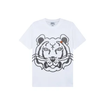 KENZO Classic Tiger Head T Shirt Women's White