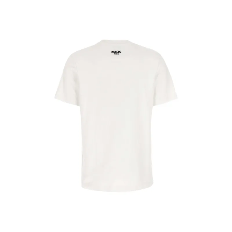 KENZO Boke Flower Embroidered Loose T Shirt-1