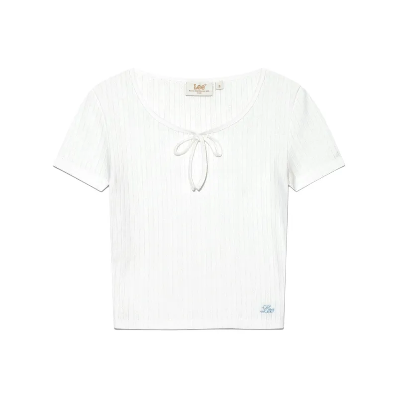 Lee T Shirts Women's White-0