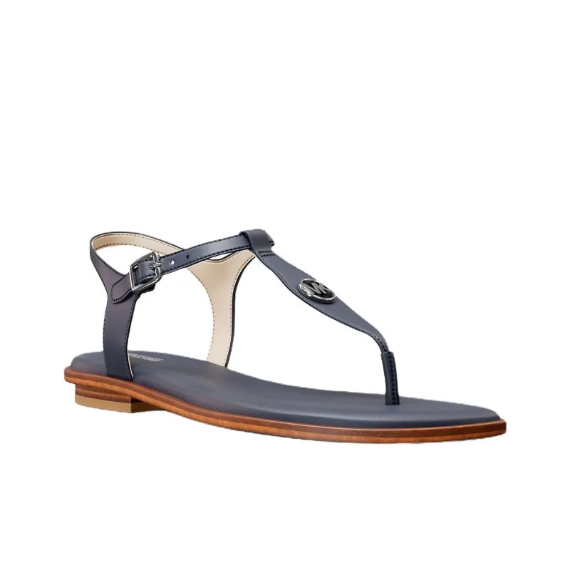 MICHAEL KORS Mallory One Strap Sandals Women's Blue-2