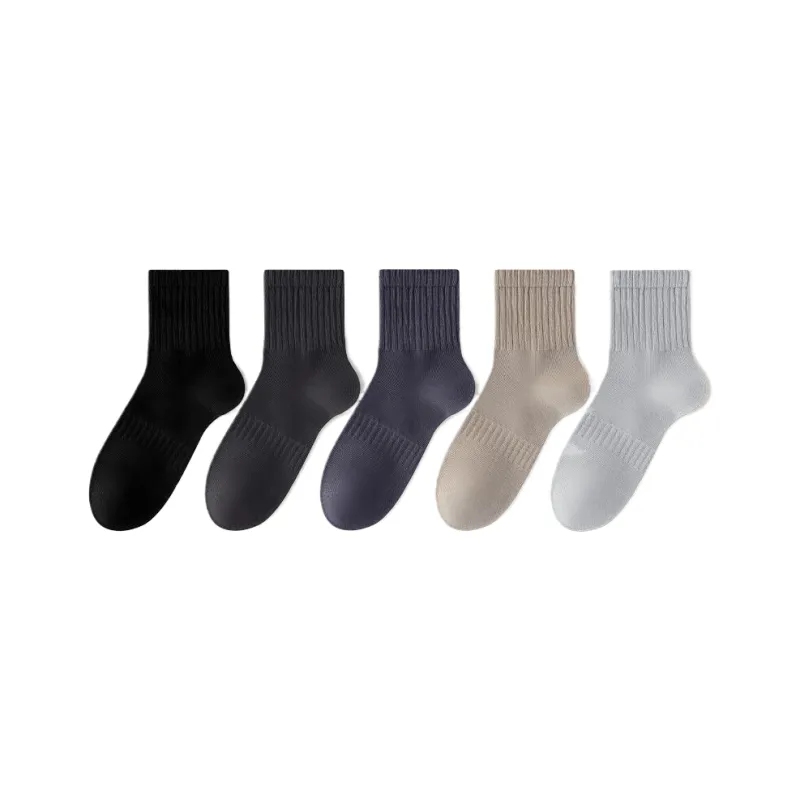 Lan Miao Mid Calf Socks Men's Combo Set-7