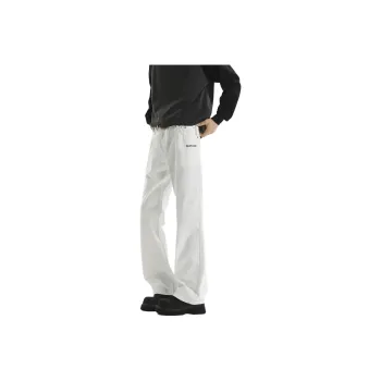 NXPTP Casual Pants Unisex White
