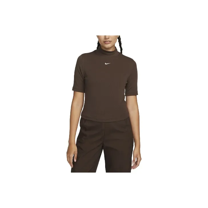 Nike T-Shirts Women's Brown-0
