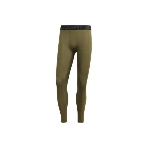 Adidas Sports Pants Men Strata Olive Green