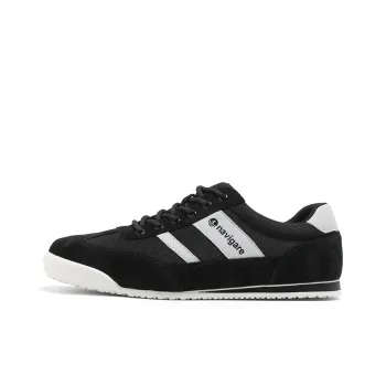 NAVIGARE Small Sailboat Lightweight Low Top Casual Shoes Men's Black