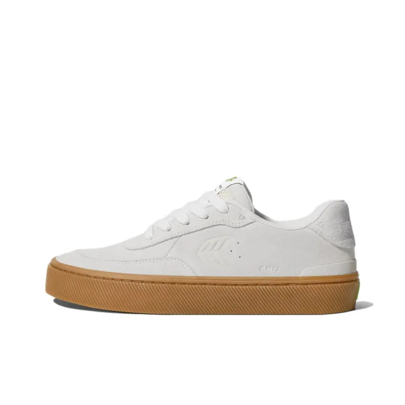 CARIUMA Luan Pro Abrasion Resistant Low Top Skateboard Shoes Unisex White-0