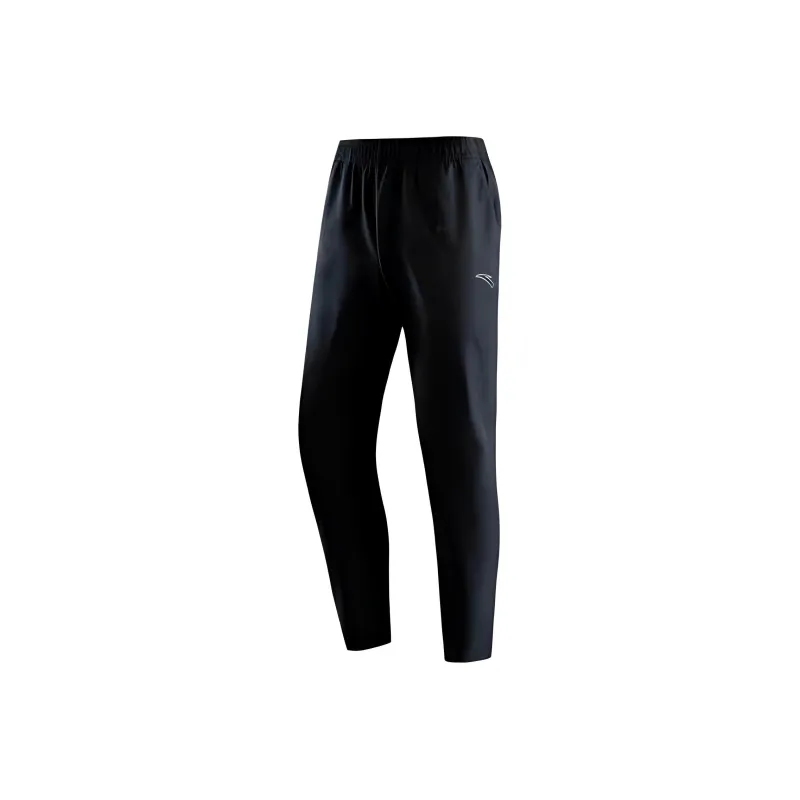 Anta Running Collection Casual Pants Men's Basic Black-0