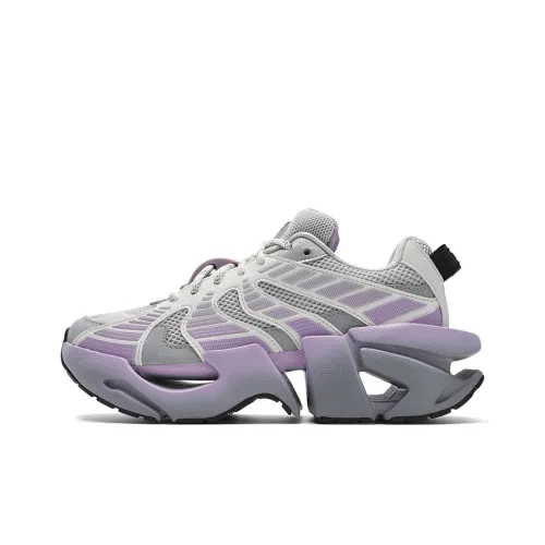 FILA Space Low Top Training Shoes Women's Gray