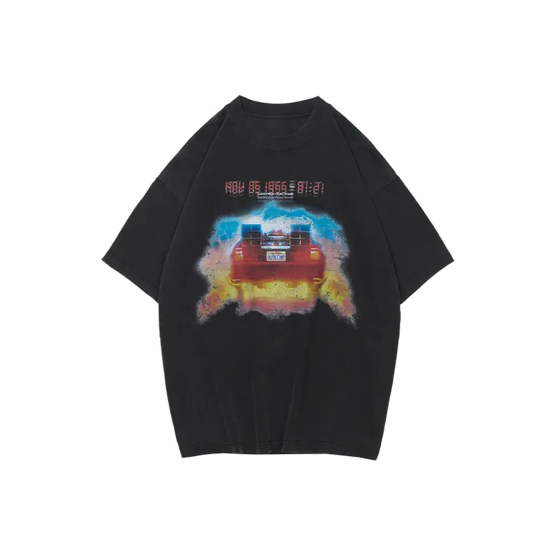 VESSEL x HUIDAOWEILAI,LIANMINGKUAN T Shirt Unisex Black-0