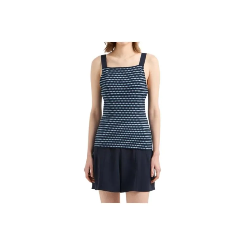 EMPORIO ARMANI SS25 Tank Top Women's Blue-0