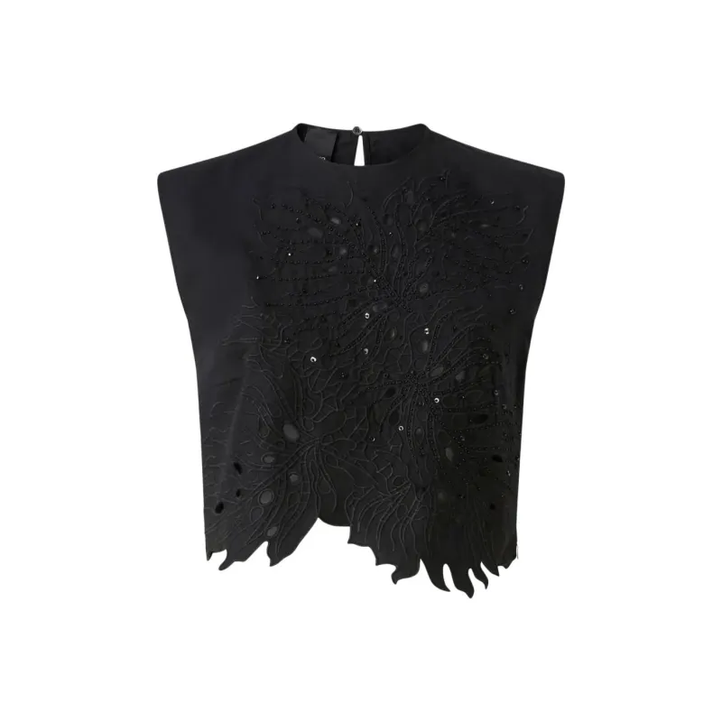 PINKO Embroidered Top-0