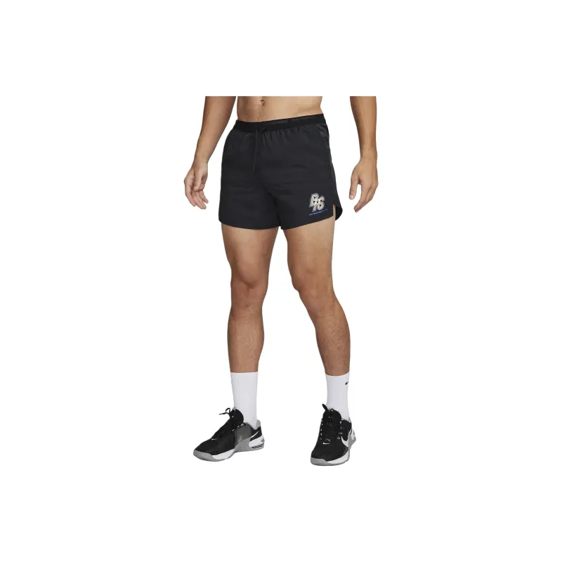 Nike 5' Brief-Lined Running Shorts Sports Shorts Men's Black-0
