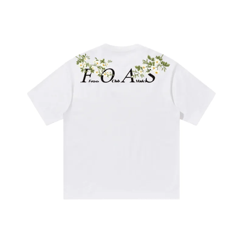FOASIS Drop Shoulder Sleeve T Shirt Unisex-5