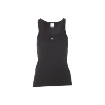 PINKO Logo Detailed Ribbed Tank Top