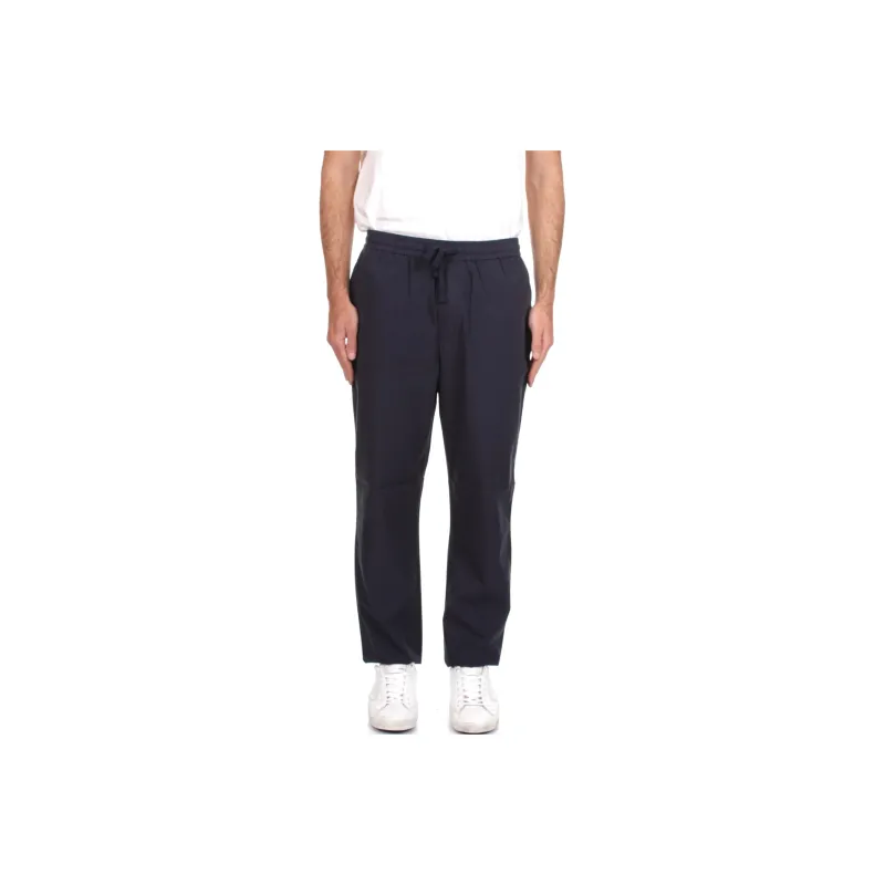 WOOLRICH Loose Fit Drawstring Trousers-0