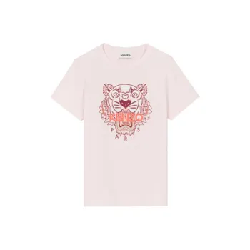 KENZO Classic Tiger Head T-Shirt Women's Pink