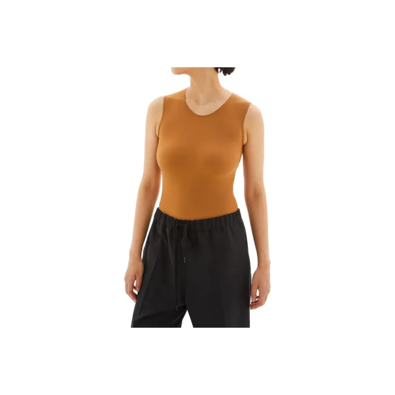Maison Margiela Tank Tops Women's Caramel-0