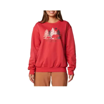Columbia Hart Mountain T-Shirt Women's Red