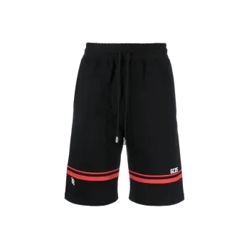 GCDS Logo print Track Shorts