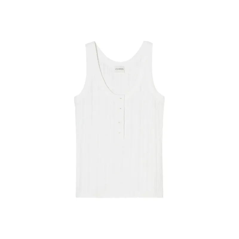 CLOSED Ribbed Tank Top-0