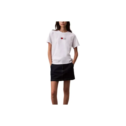 CALVIN KLEIN T Shirt Women's Bright White