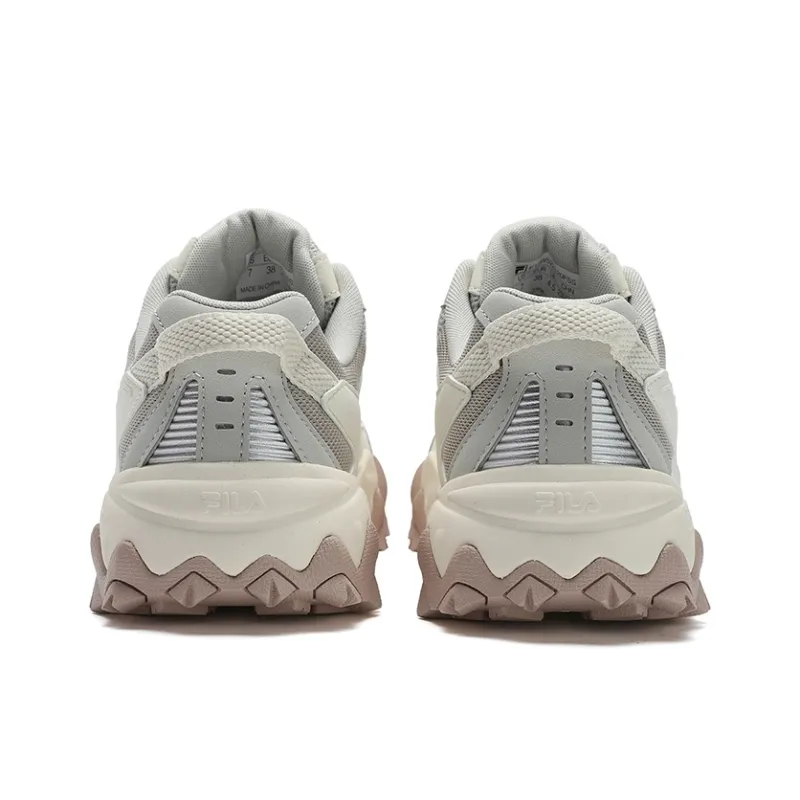FILA OAKMONT 2S Oakmont 2S Anti Slip Wear Resistant Low Top Chunky Sneakers Women's Silver-3