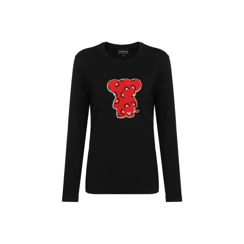 EMPORIO ARMANI T Shirts Women's Black-0