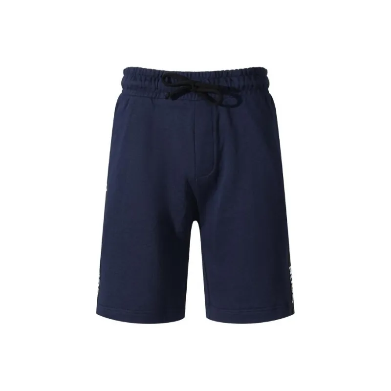 HUGO BOSS Sporty Logo tape Cotton Shorts-0